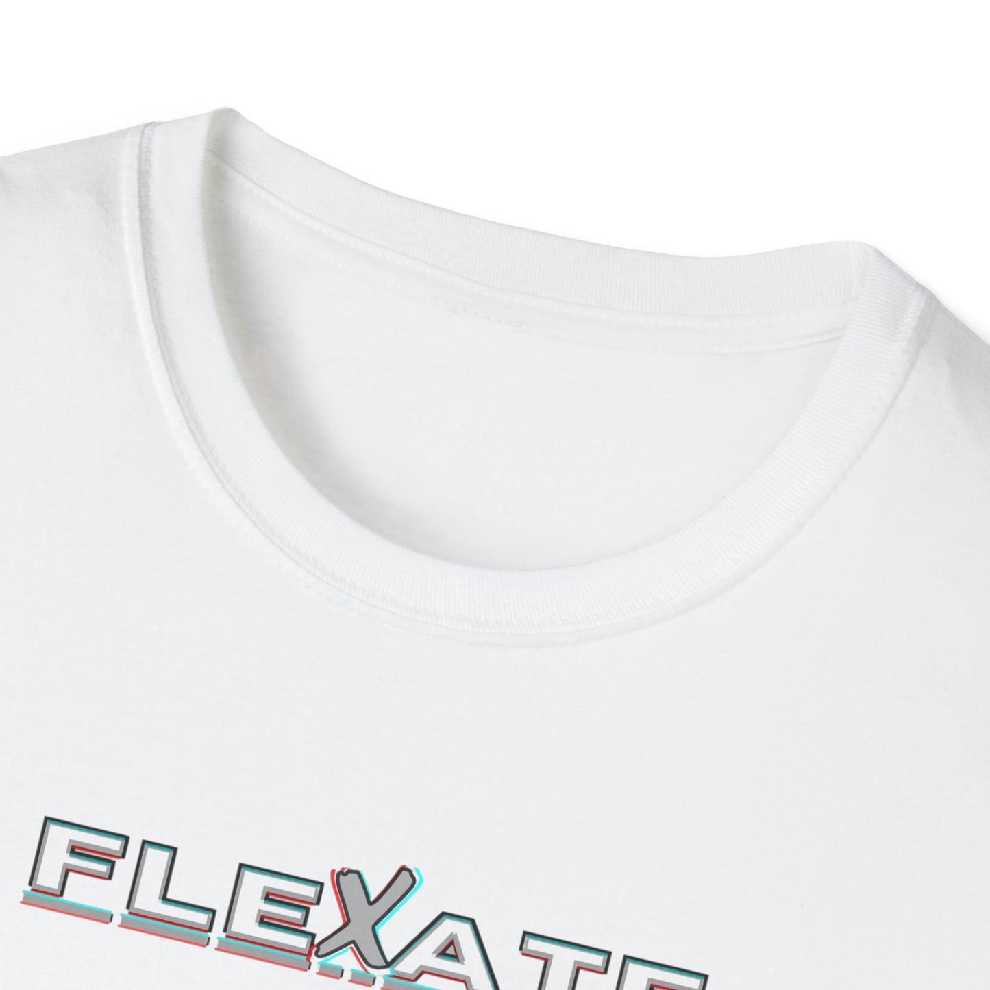 Flexate Elegance T-shirt, Stylish Graphic Tee, Trendy Unisex Shirt, Casual