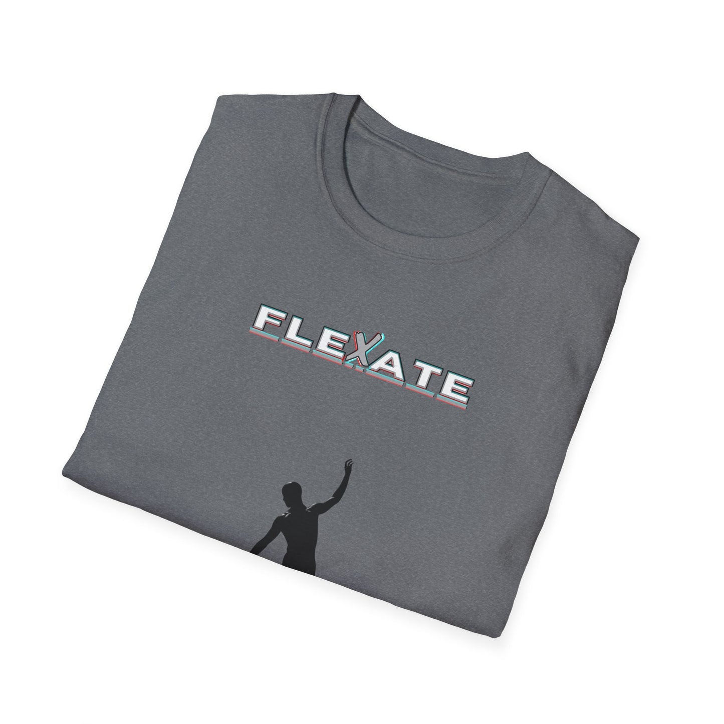 Flexate Elegance T-shirt, Stylish Graphic Tee, Trendy Unisex Shirt, Casual