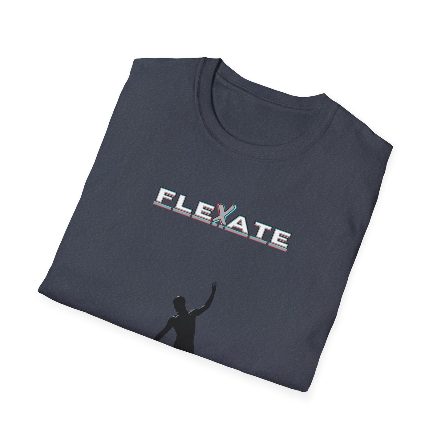 Flexate Elegance T-shirt, Stylish Graphic Tee, Trendy Unisex Shirt, Casual