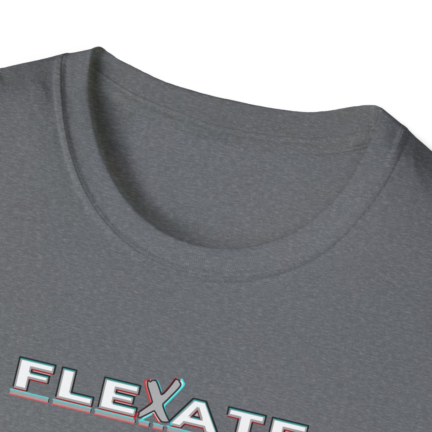 Flexate Elegance T-shirt, Stylish Graphic Tee, Trendy Unisex Shirt, Casual