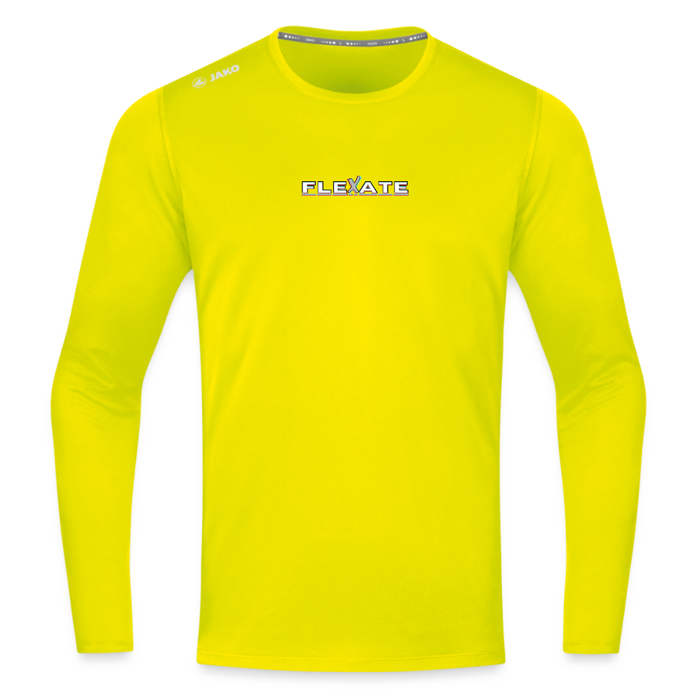 JAKO Long Sleeve Run 2.0 - neon yellow