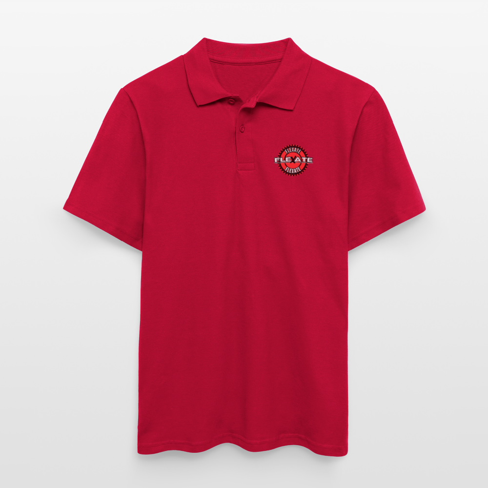 Men's Polo Shirt - cherry red