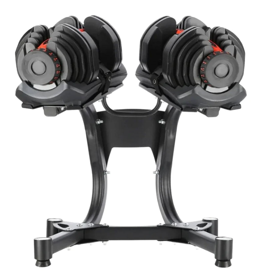 Adjustable Dumbbell Set – 24kg (53lbs) Quick Select – 10 Levels