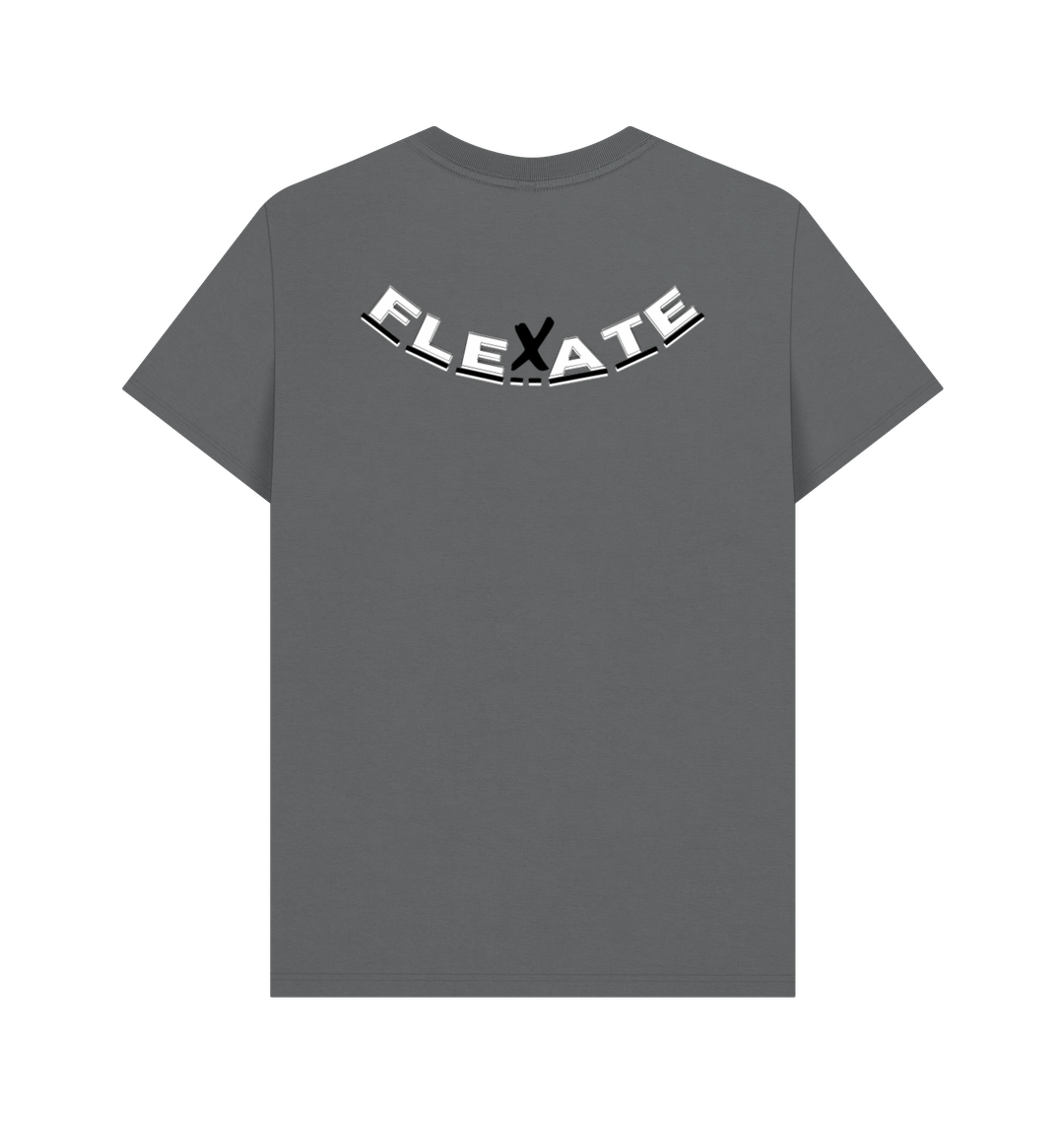 Slate Grey Printed T-shirt