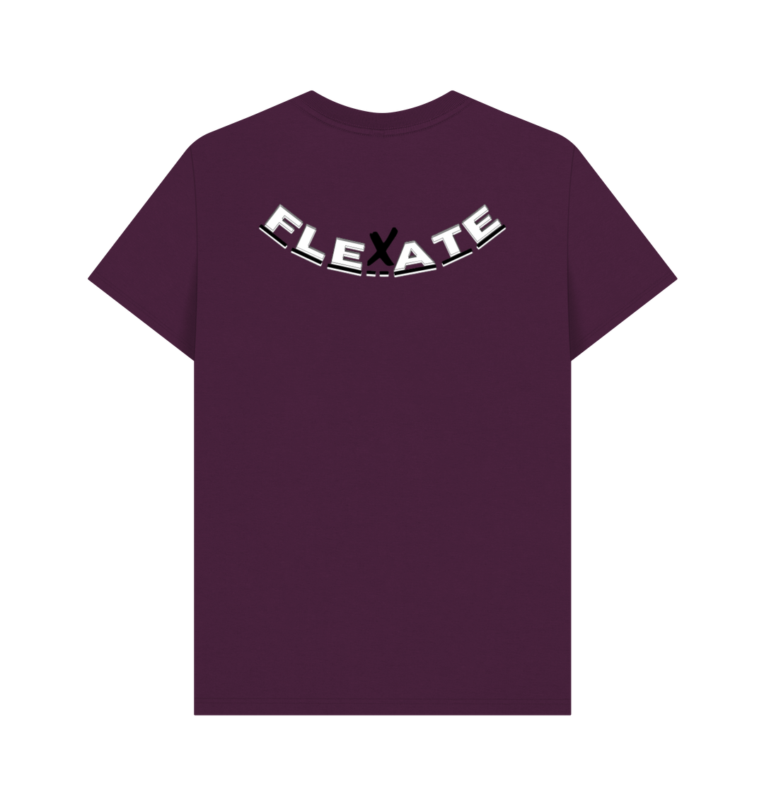 Purple Printed T-shirt