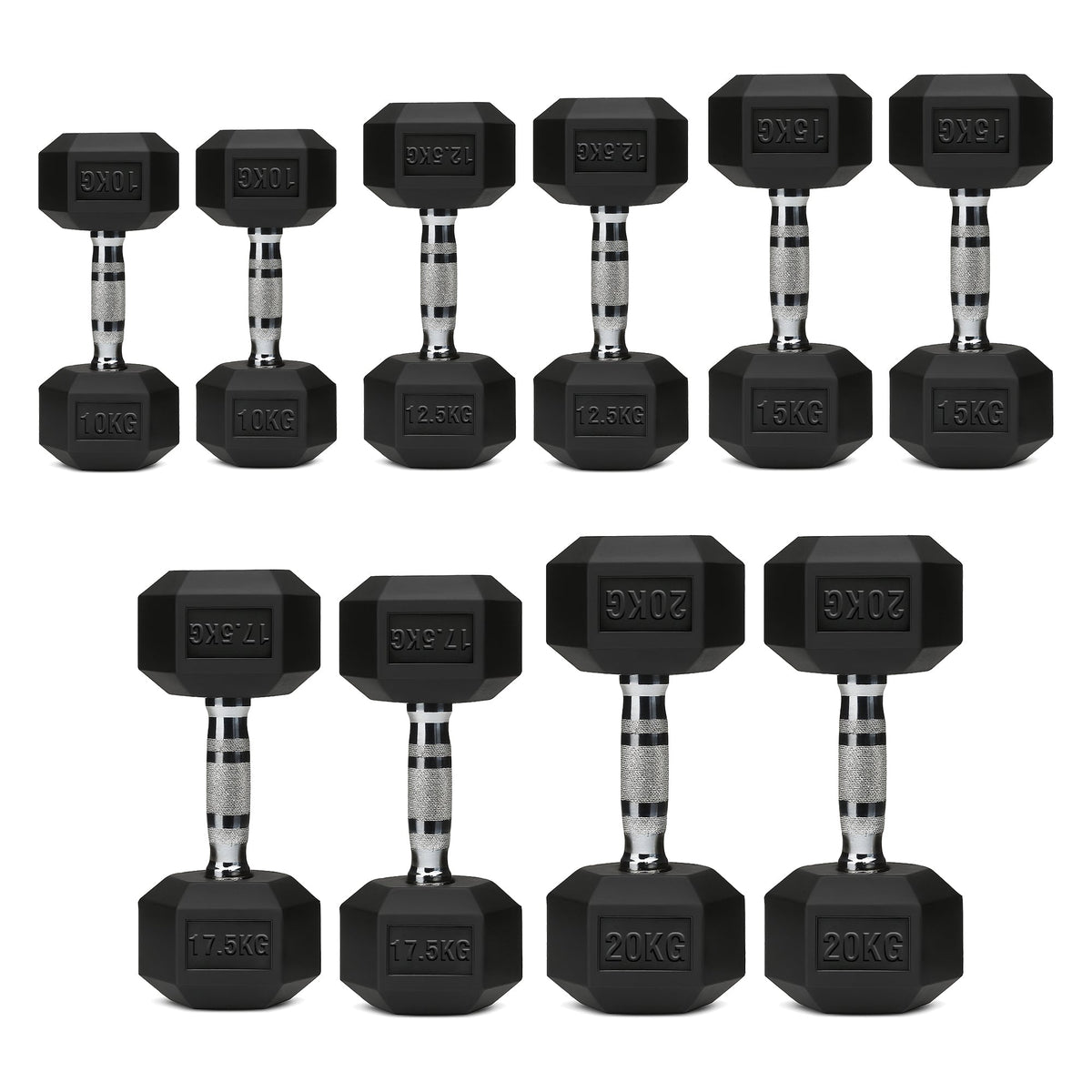 Hex Dumbbells 5 Tier Rack with or without Weights & Bench – Vertical Dumbbell Storage Stand for Home Gym