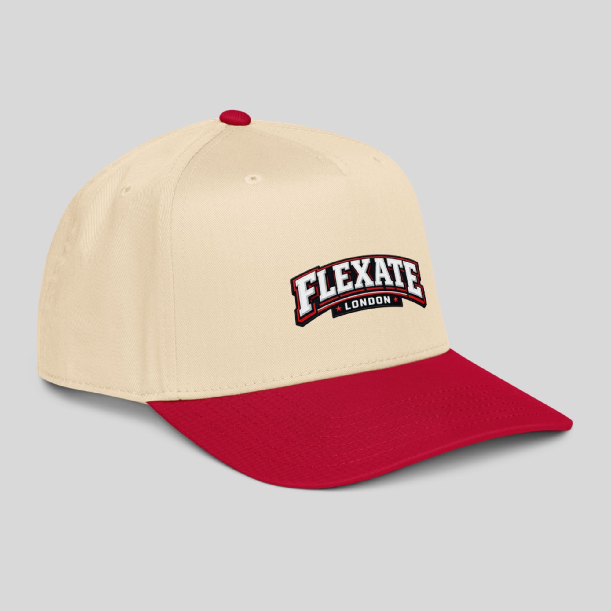 Flexate London - Core Cap 03 - Beige & Red