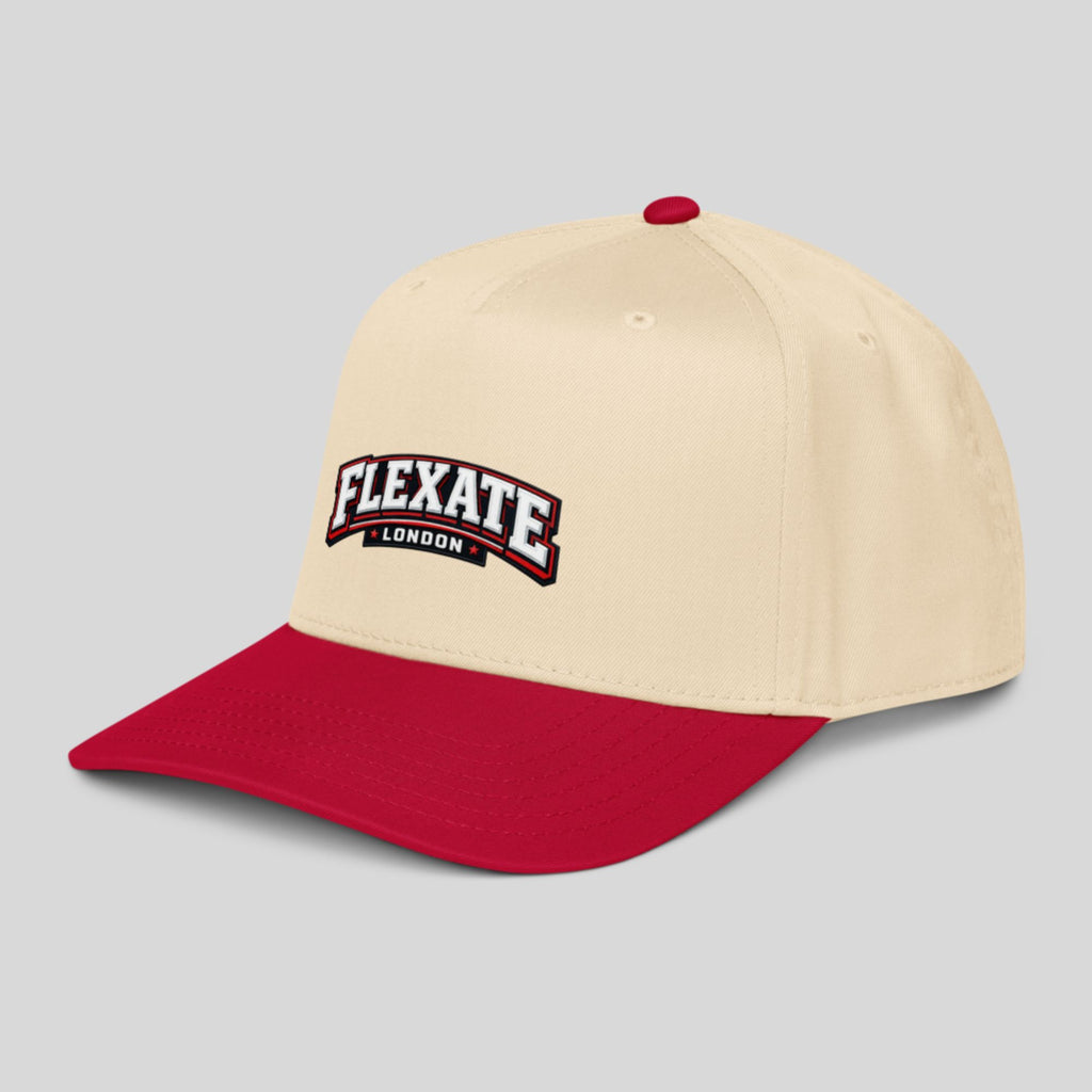 Flexate London - Core Cap 03 - Beige & Red
