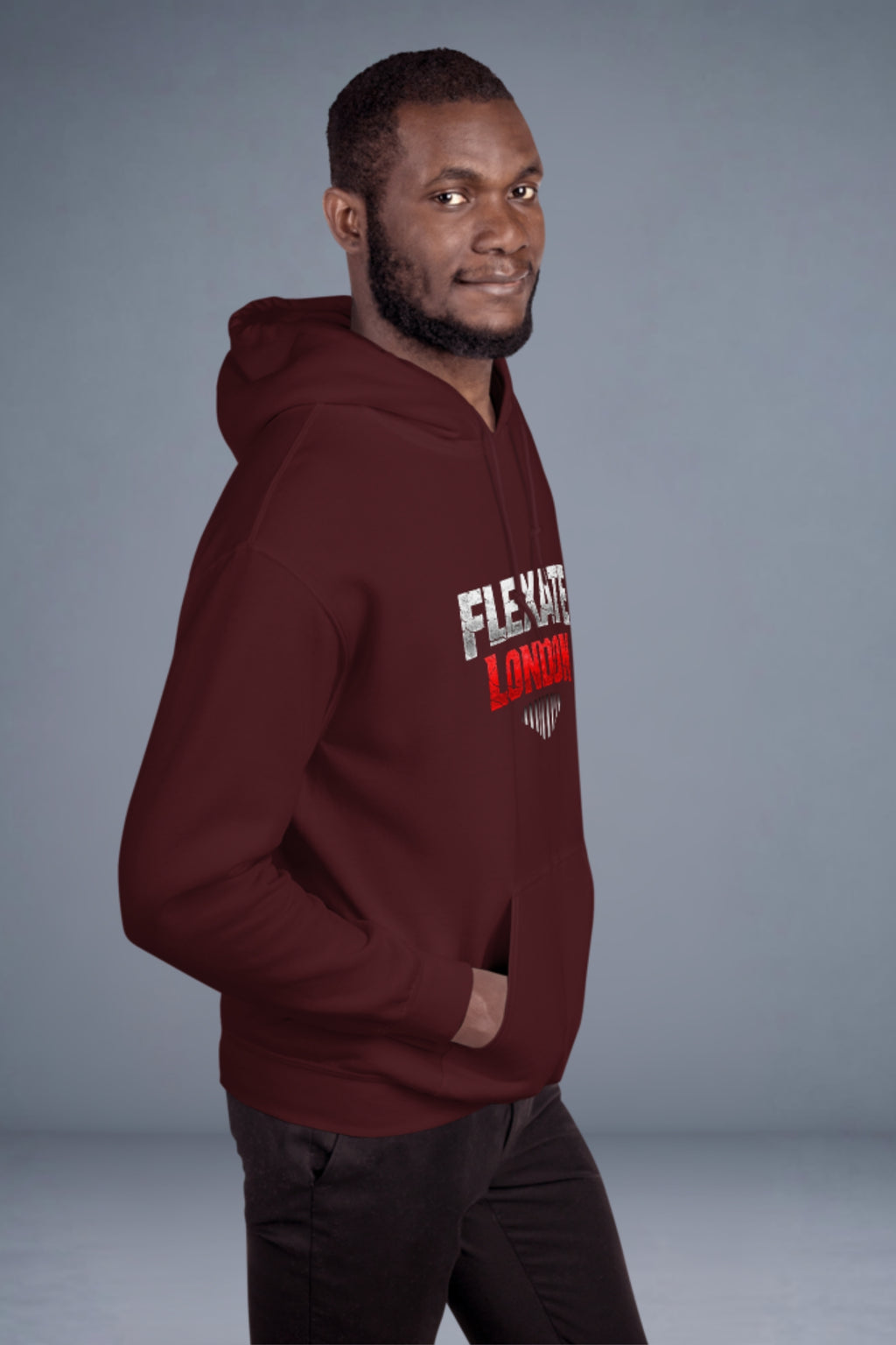 Flexate London – Klassisk hettegenser 02