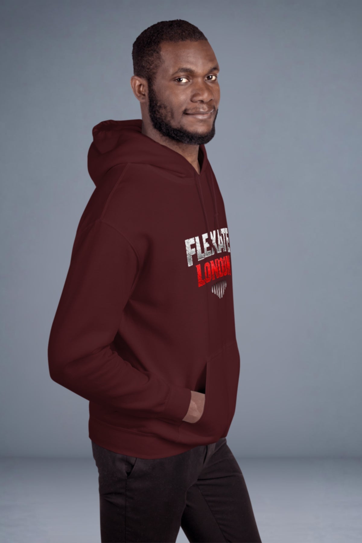 Flexate London – Klassisk hettegenser 02