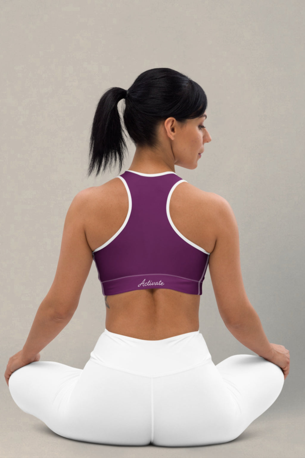 Flexate Deep Purple Activate Sports Bra