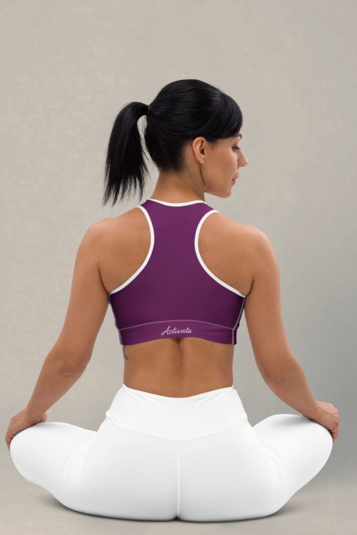 Flexate Deep Purple Activate Sports Bra