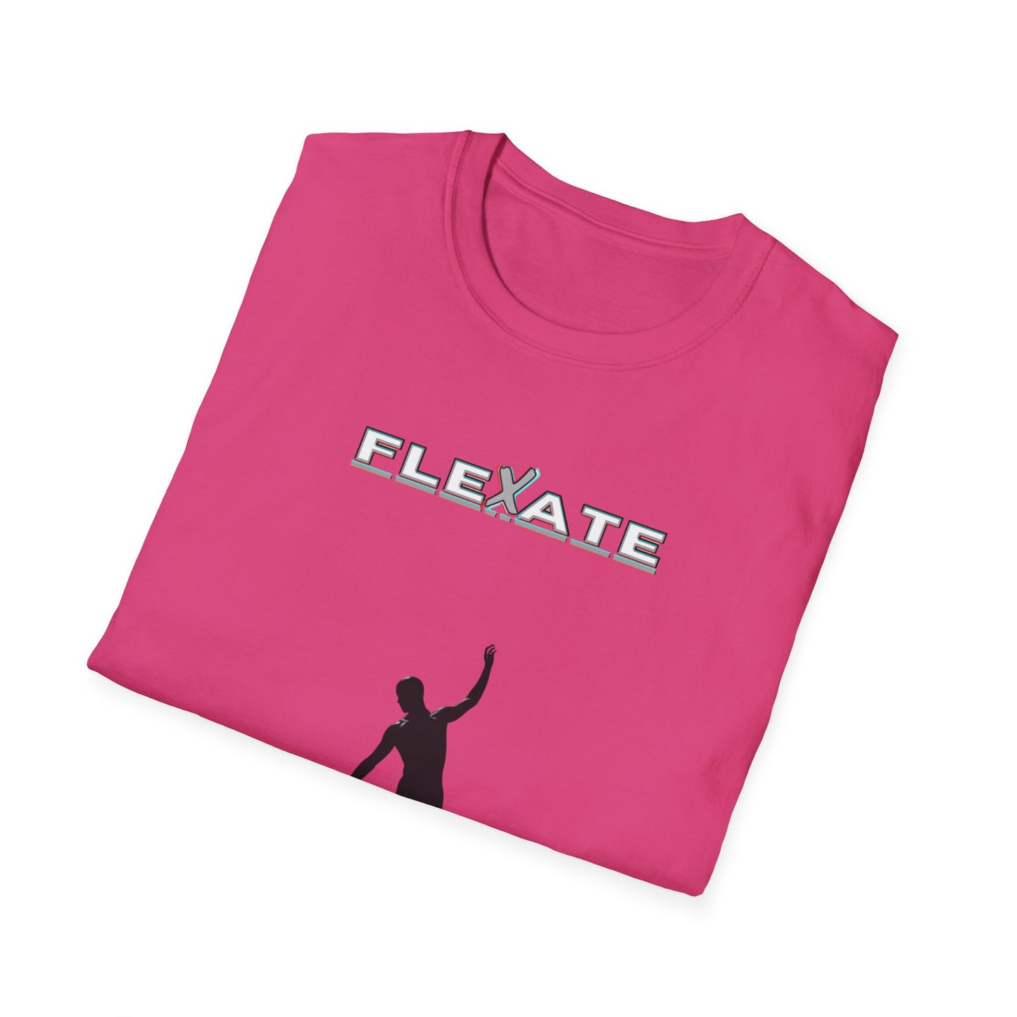 Flexate Elegance T-shirt, Stylish Graphic Tee, Trendy Unisex Shirt, Casual