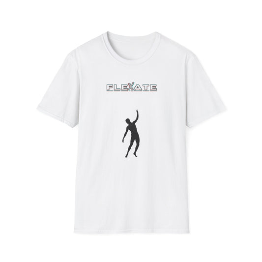 Flexate Elegance T-shirt, Stylish Graphic Tee, Trendy Unisex Shirt, Casual