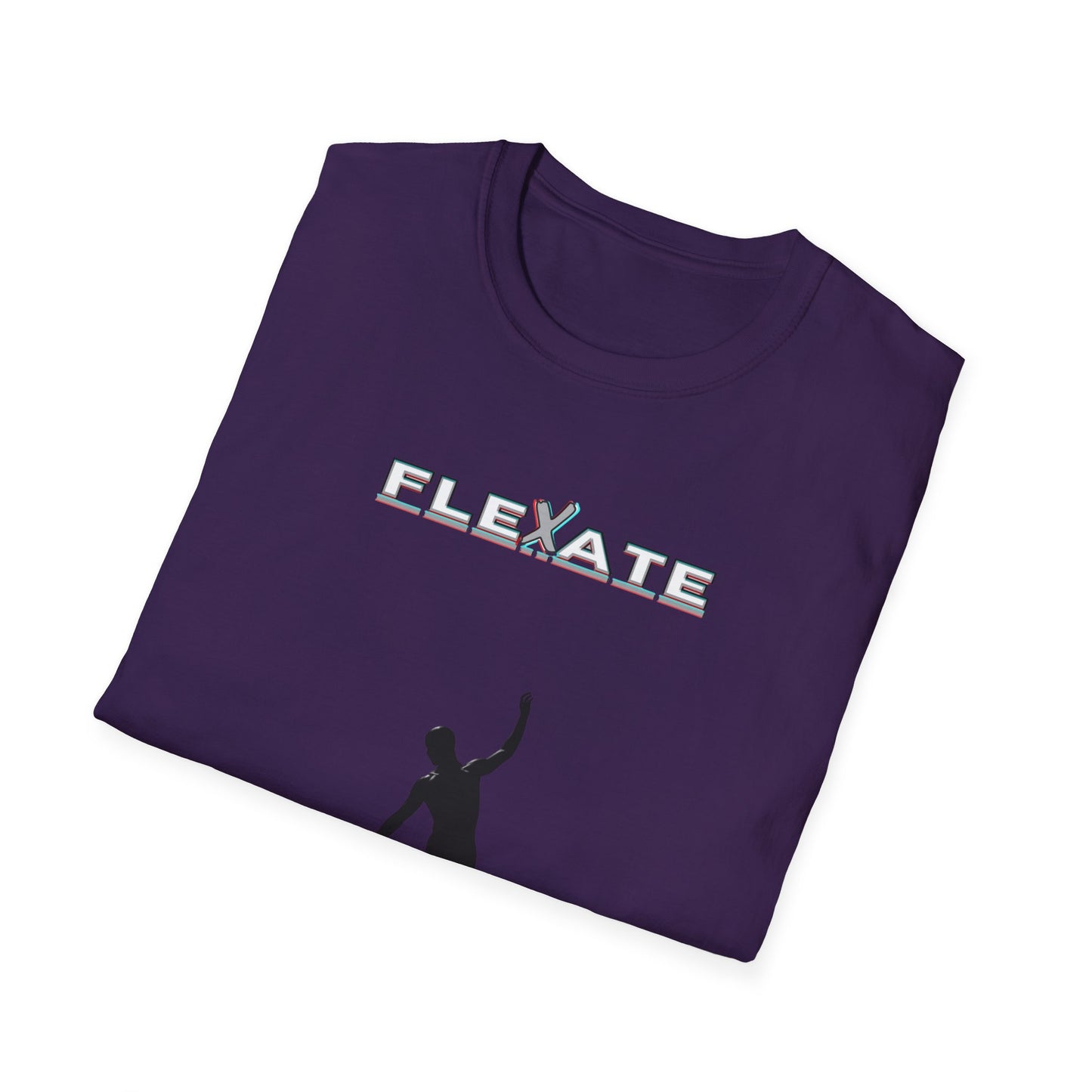 Flexate Elegance T-shirt, Stylish Graphic Tee, Trendy Unisex Shirt, Casual