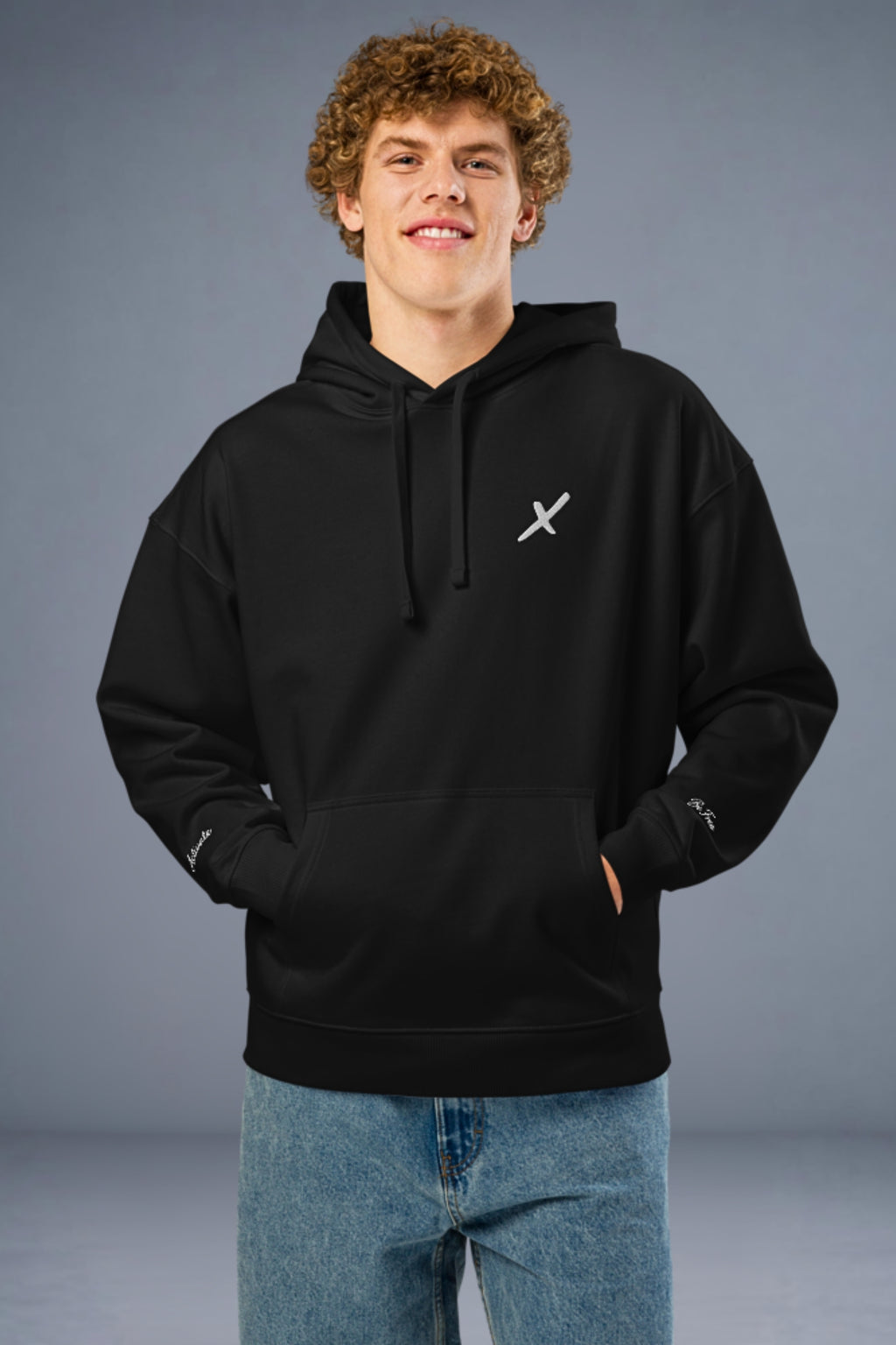 Flexate Unisex heavy blend zip hoodie - White X