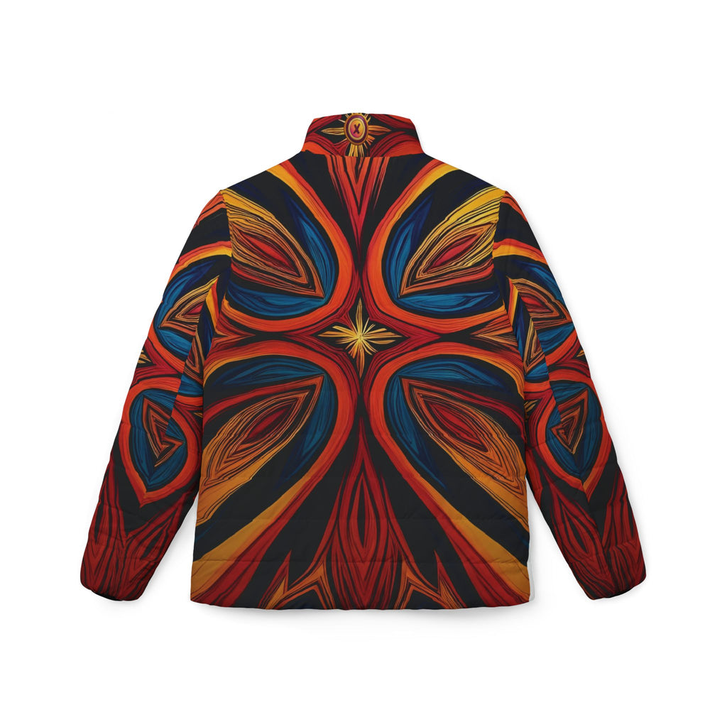 Flexate Fire Z Women’s Puffer Jacket - AOP Design