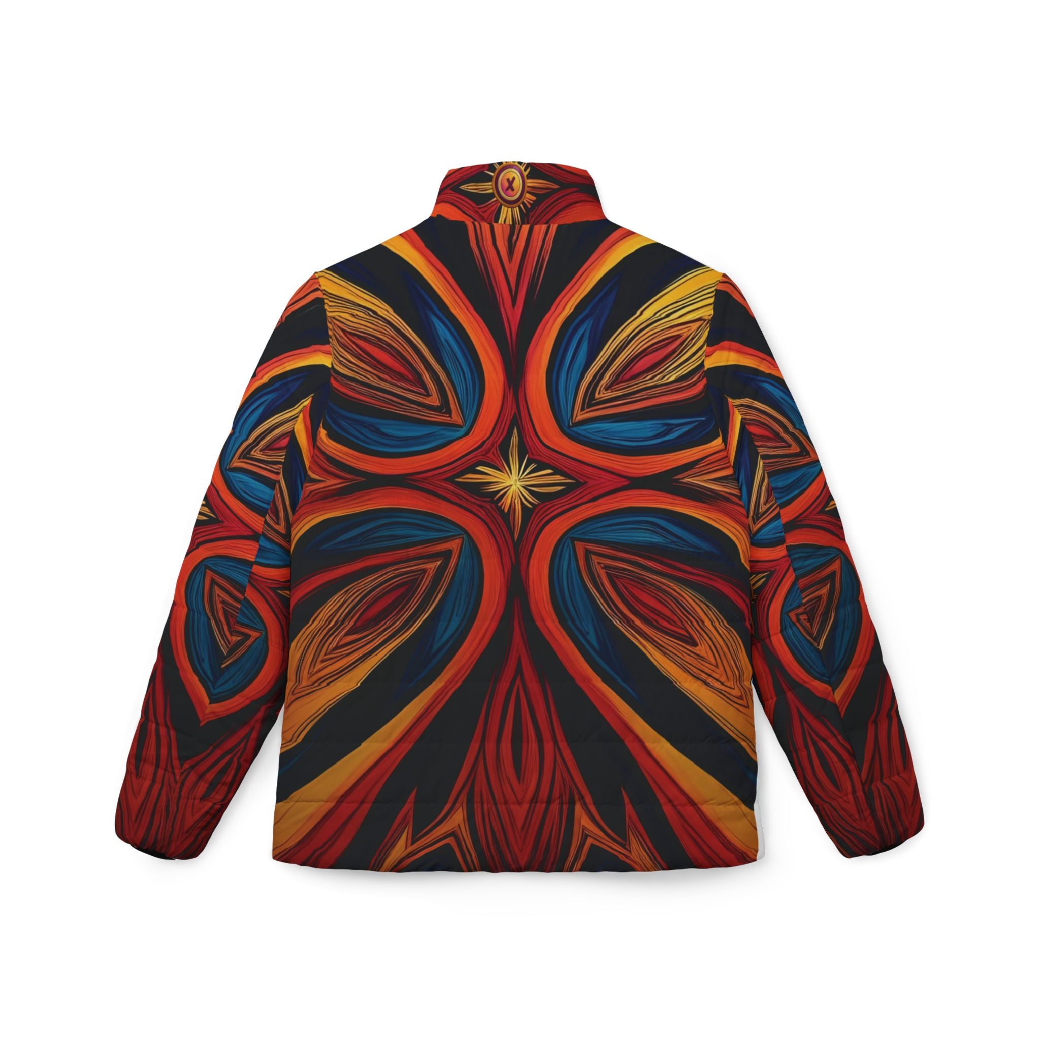 Flexate Fire Z Women’s Puffer Jacket - AOP Design