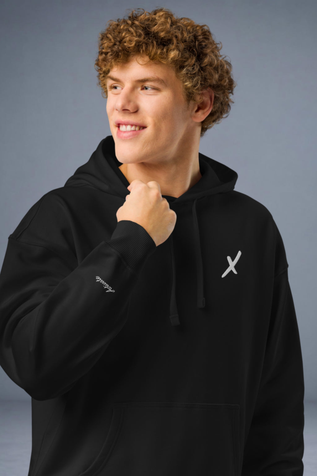 Flexate Unisex heavy blend zip hoodie - White X