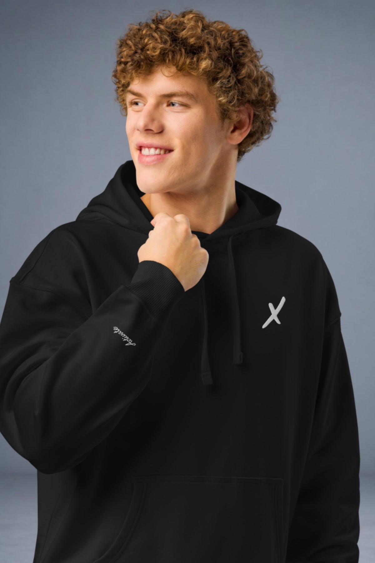 Flexate Unisex heavy blend zip hoodie - White X