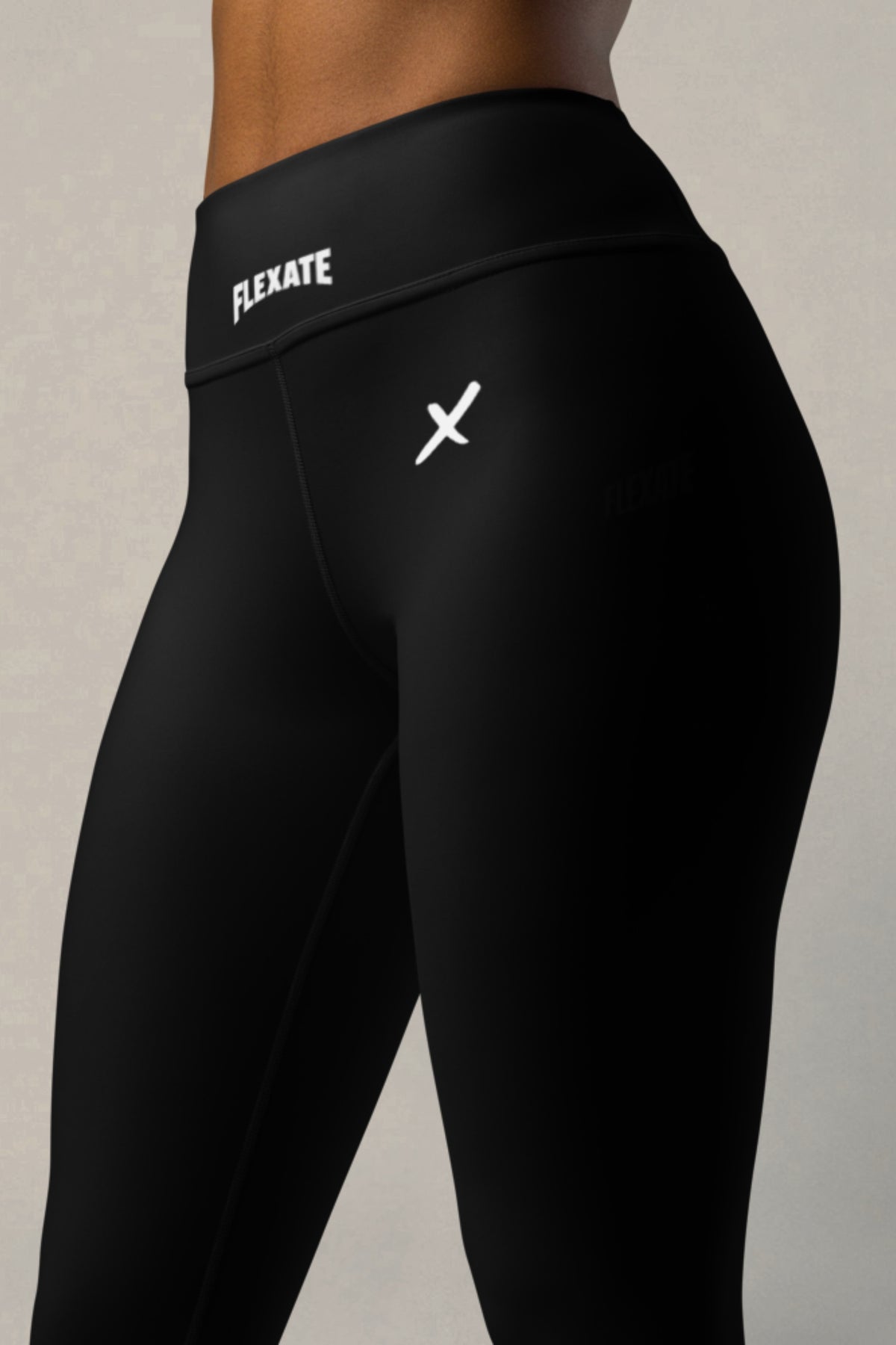 Flexate Yoga Leggings – Svart-hvit X