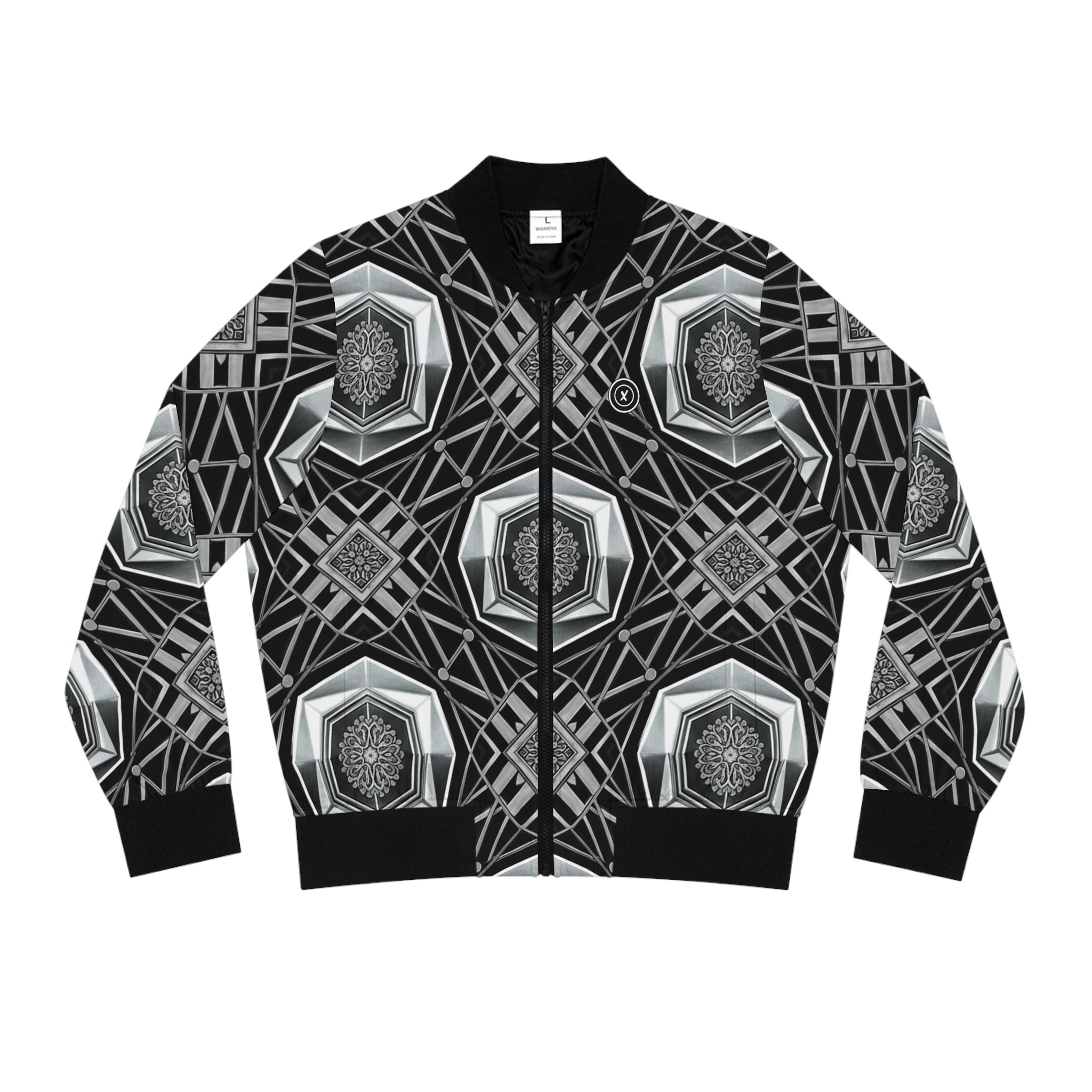 Copy of Retro Red & Balck Bomber Jacket - All-Over Print