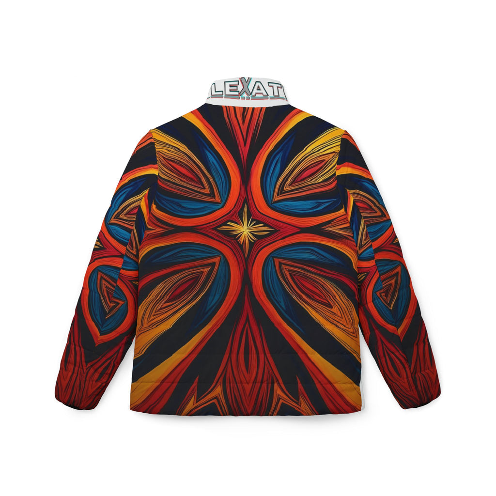 Flexate Fire Z Women’s Puffer Jacket - AOP Design