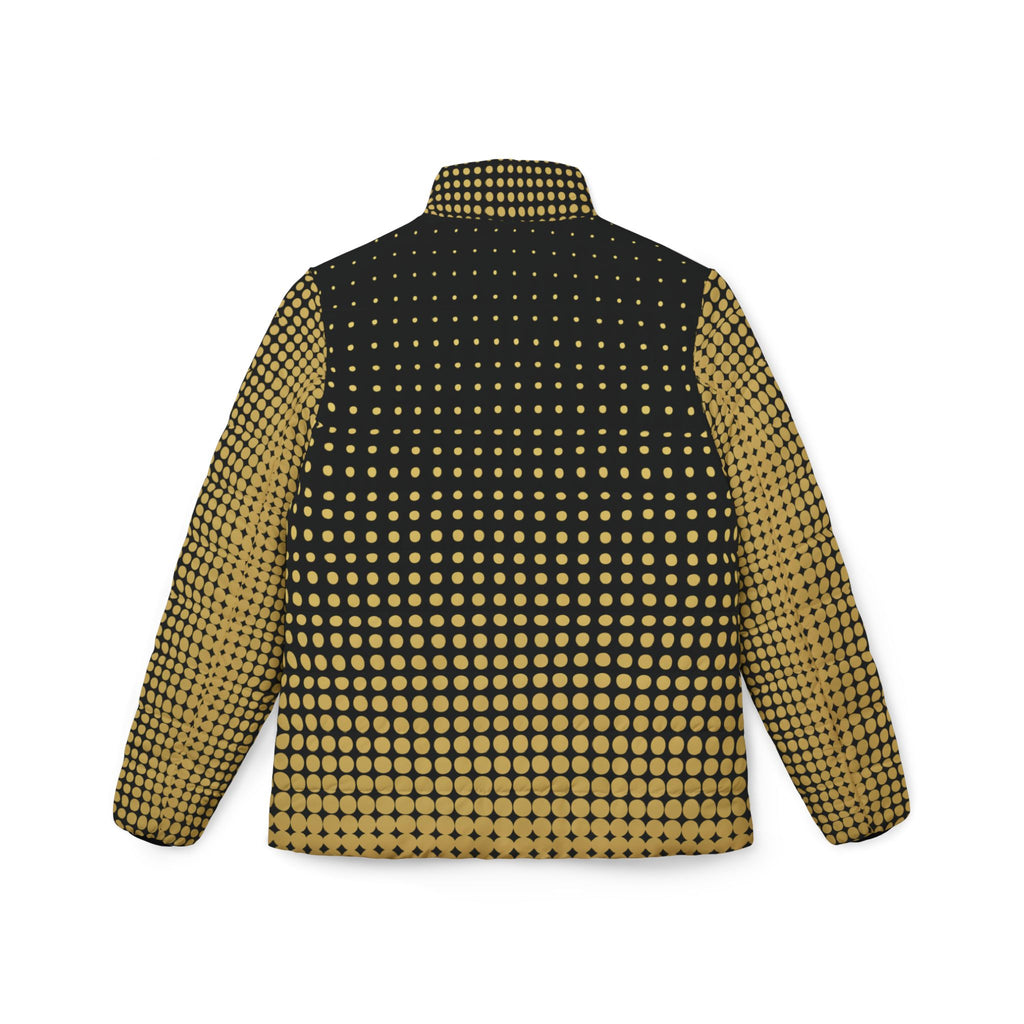 Flexate Golden X Women’s Puffer Jacket - AOP Design