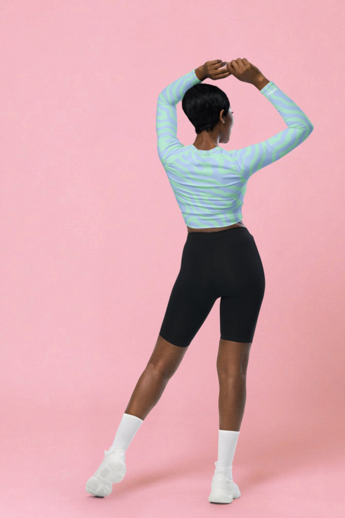 Flexate - Blue Clouds - Crop Top
