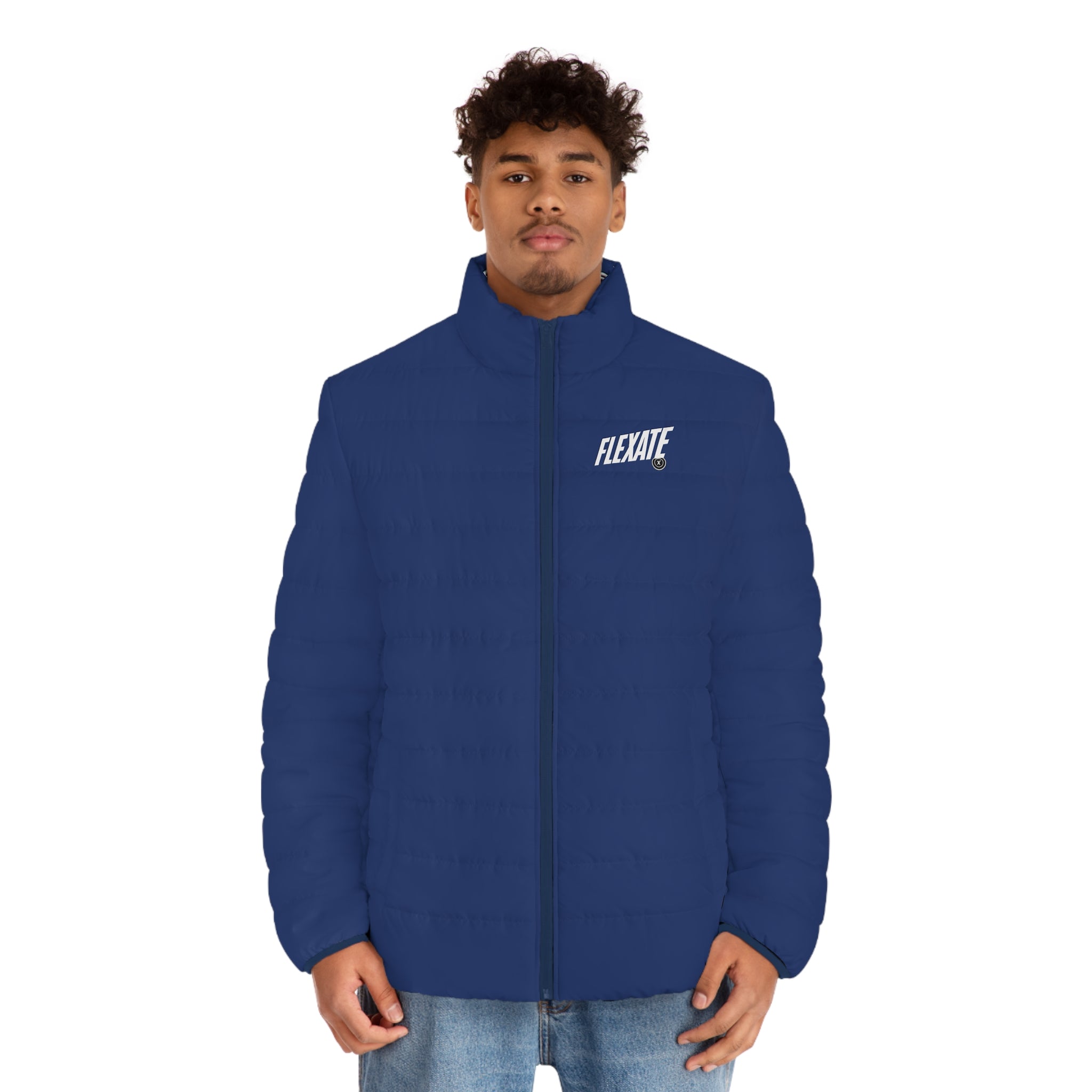 Flexate Slick Men's Puffer Jacket - blue