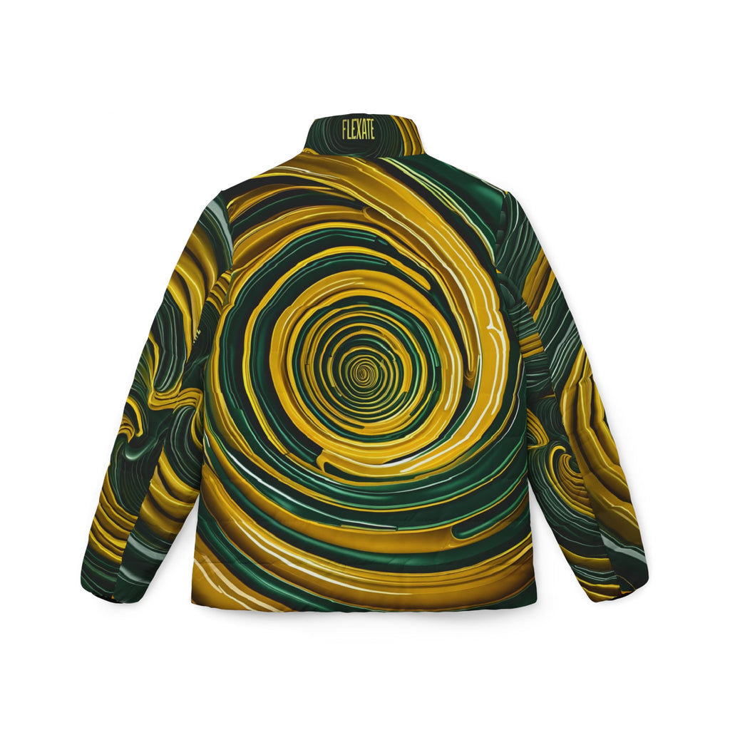 Flexate Earth X Women’s Puffer Jacket - AOP Design