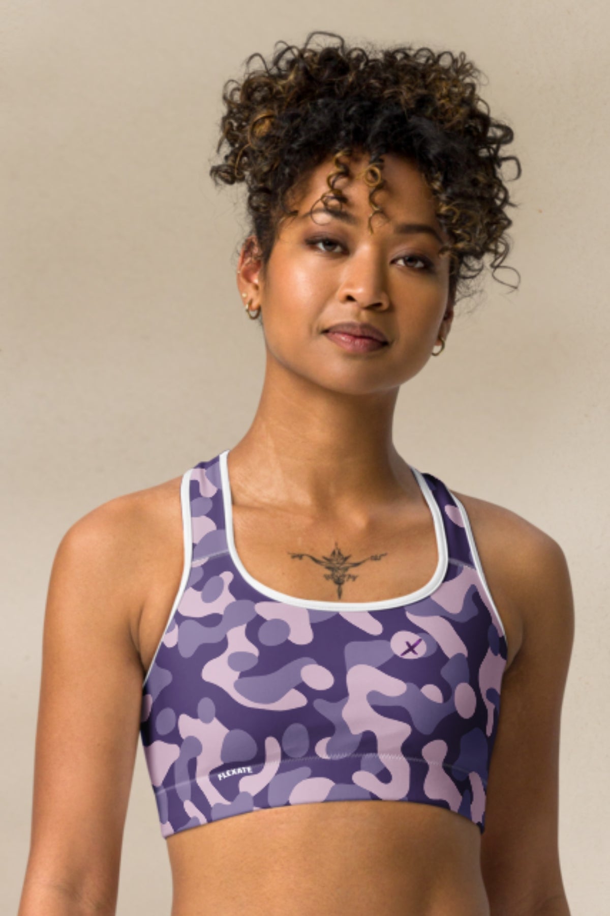 Flexate Crazy Purple Sports Bra