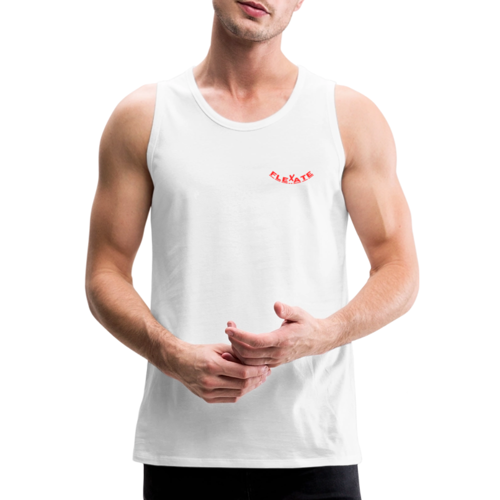 Men’s Premium Tank Top - white
