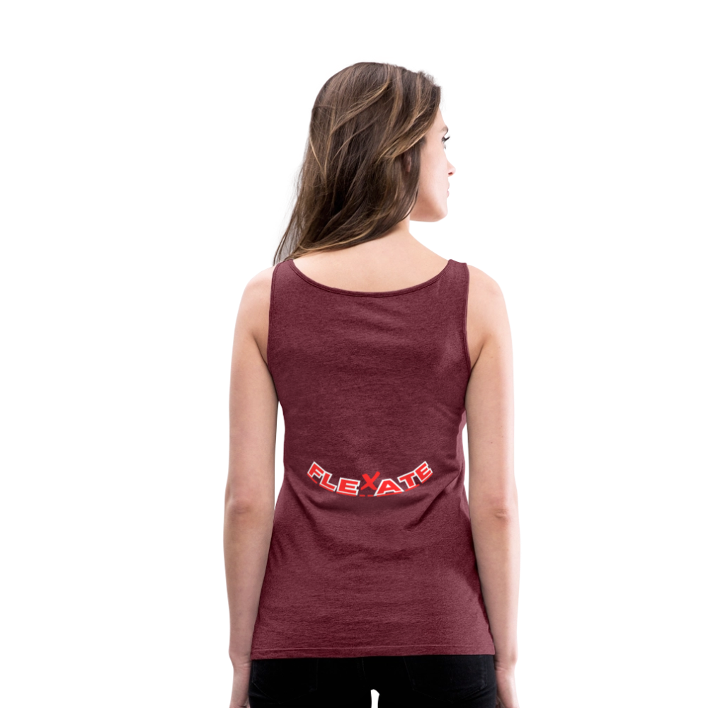 Women’s Premium Tank Top - heather burgundy