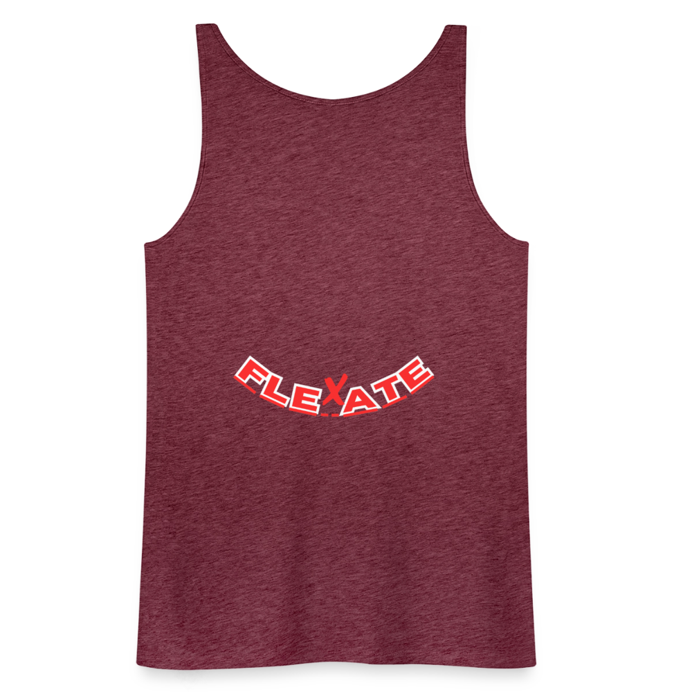 Women’s Premium Tank Top - heather burgundy