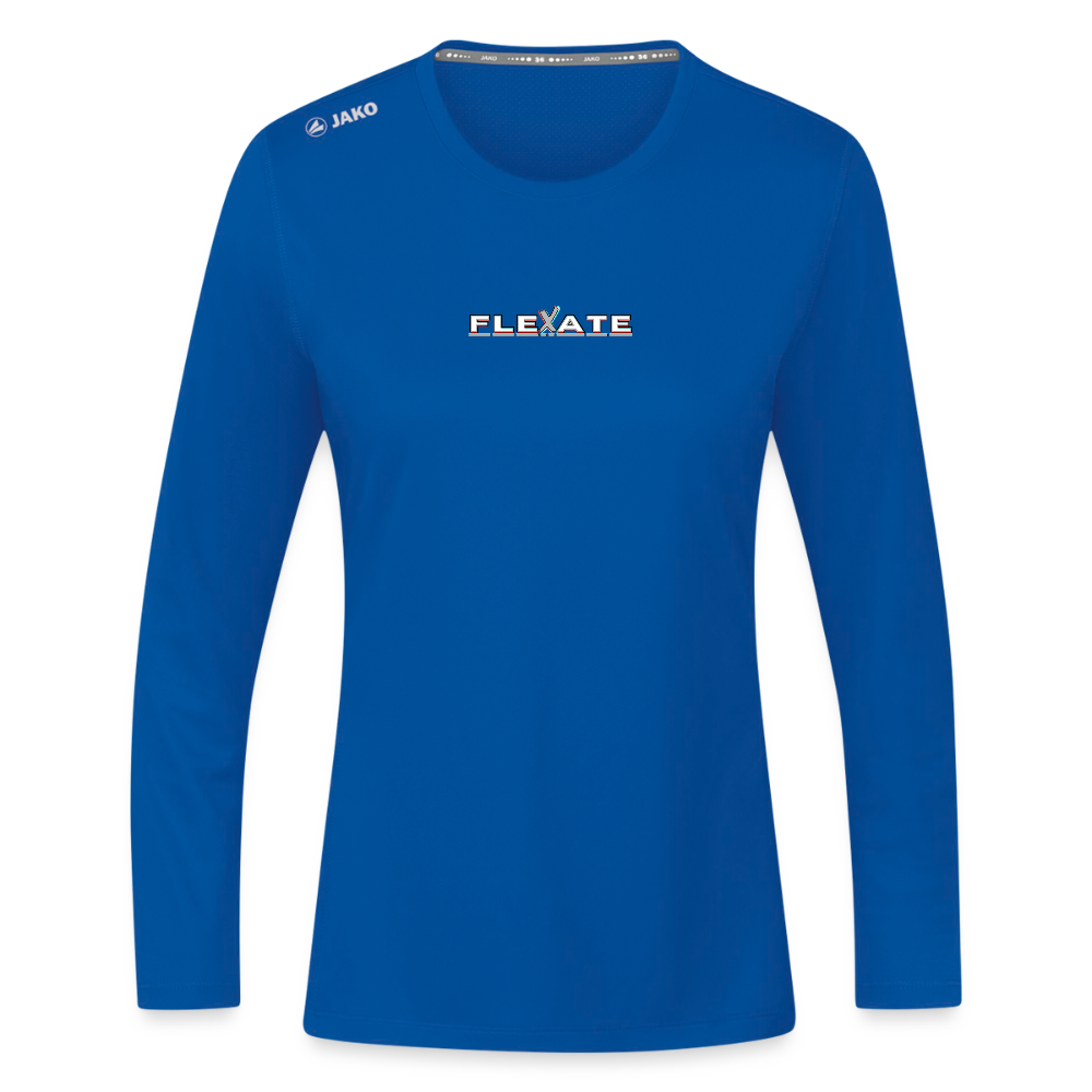 JAKO Women's Long Sleeve Run 2.0 - royal blue