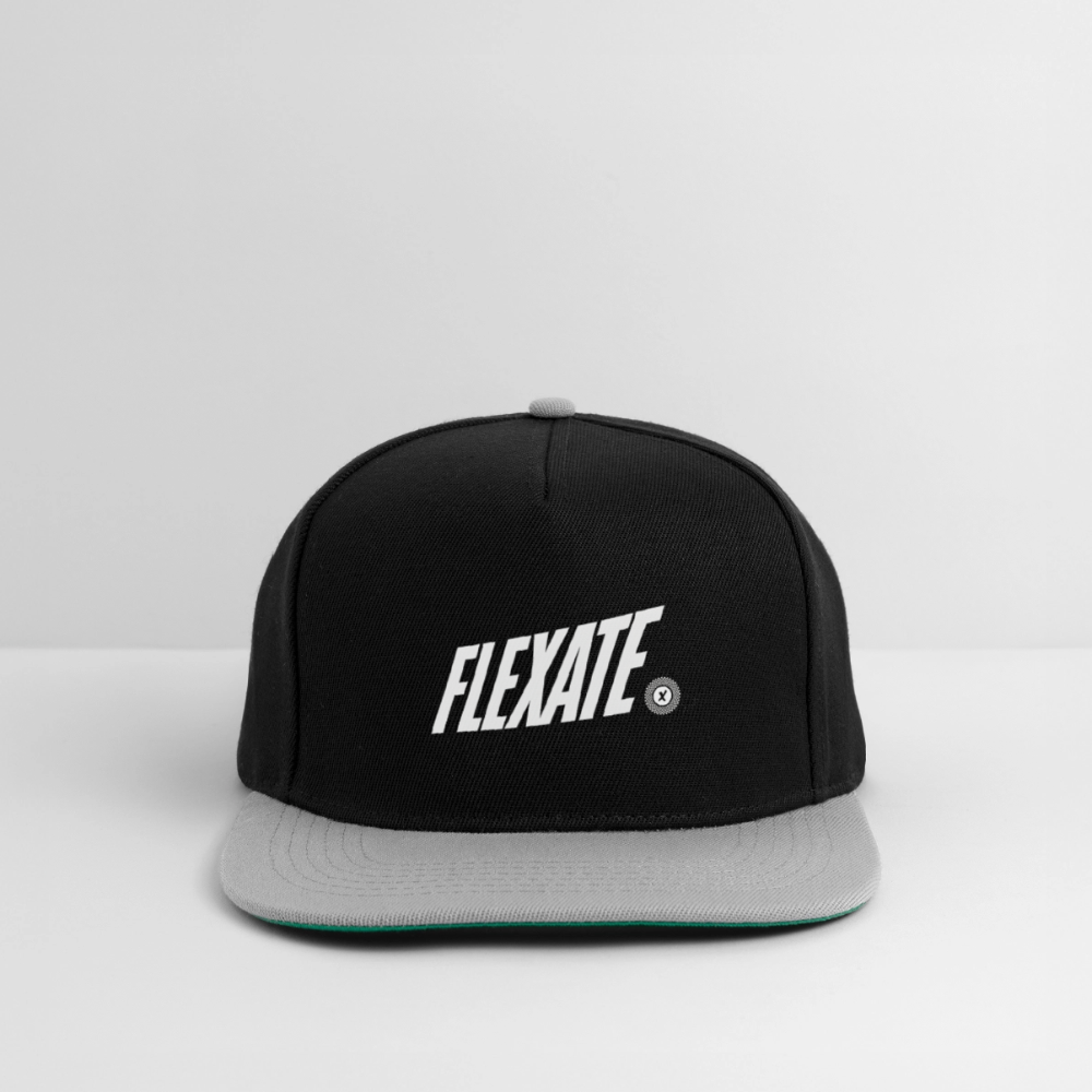 Snapback Cap - black/grey