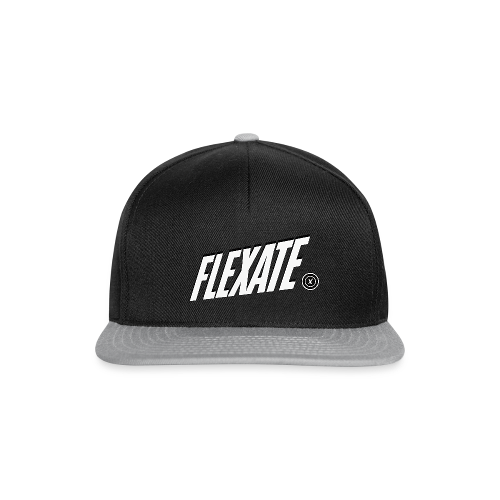 Snapback Cap - black/grey