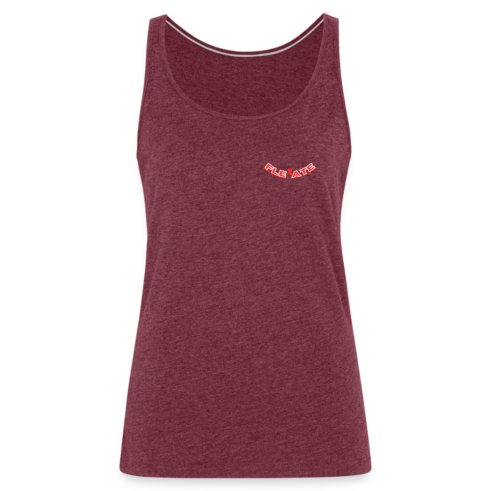 Women’s Premium Tank Top - heather burgundy