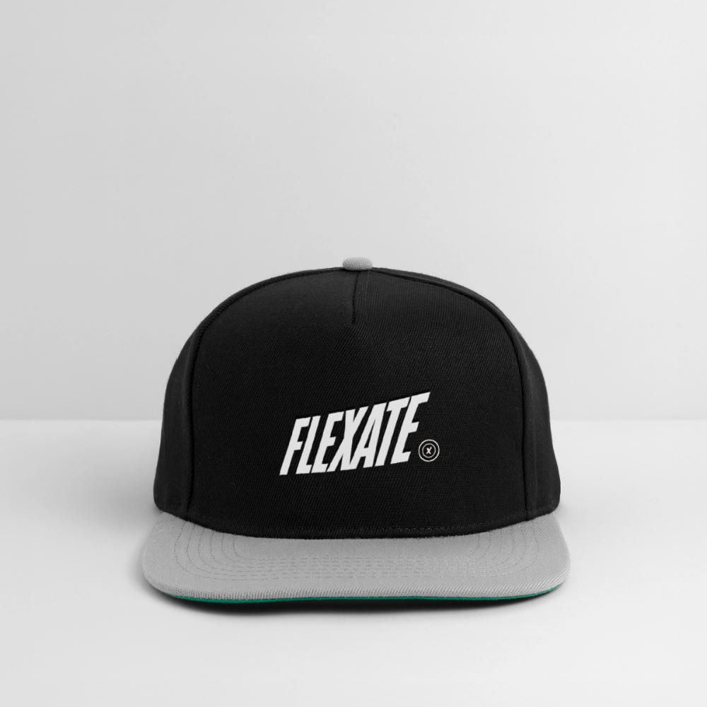 Snapback Cap - black/grey