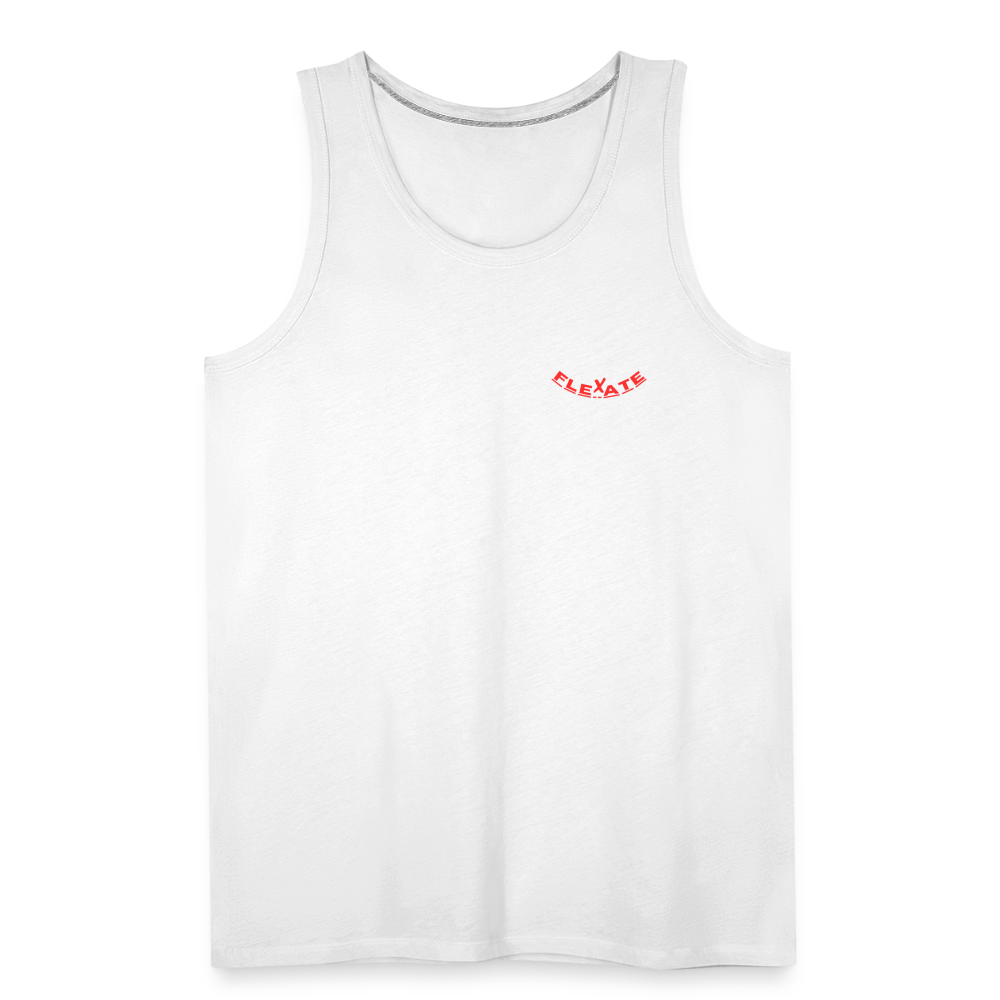 Men’s Premium Tank Top - white