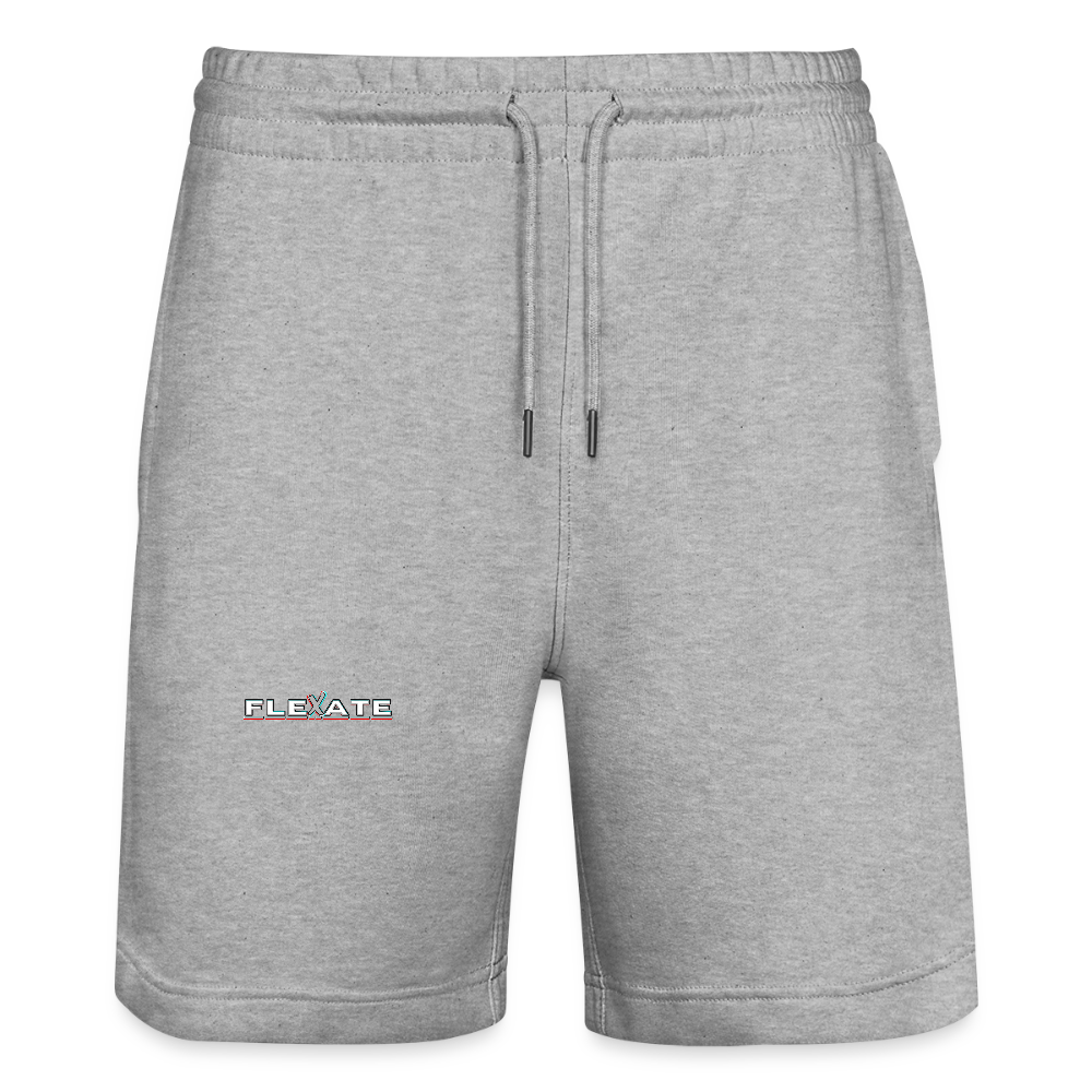 Stanley/Stella Trainer Unisex Organic Jogging Shorts - heather grey