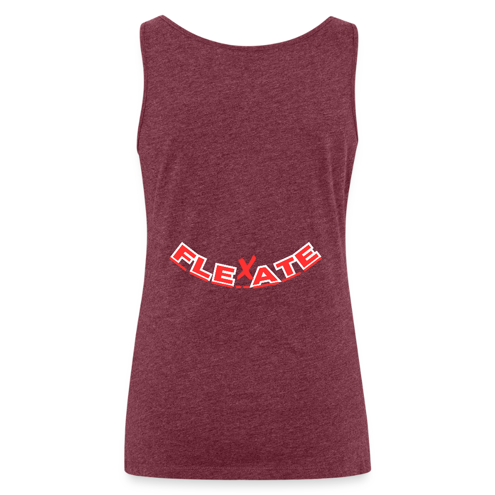 Women’s Premium Tank Top - heather burgundy