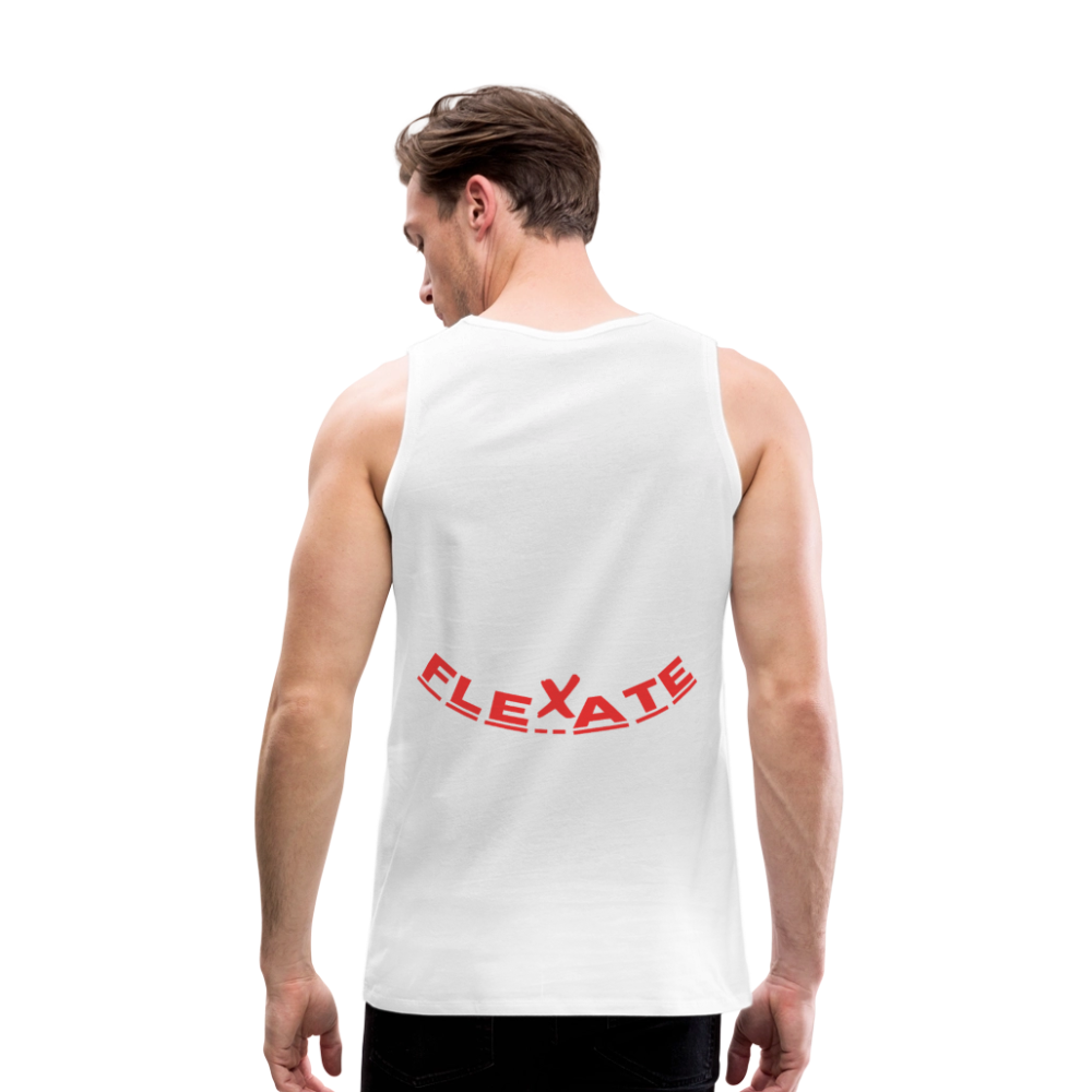 Men’s Premium Tank Top - white