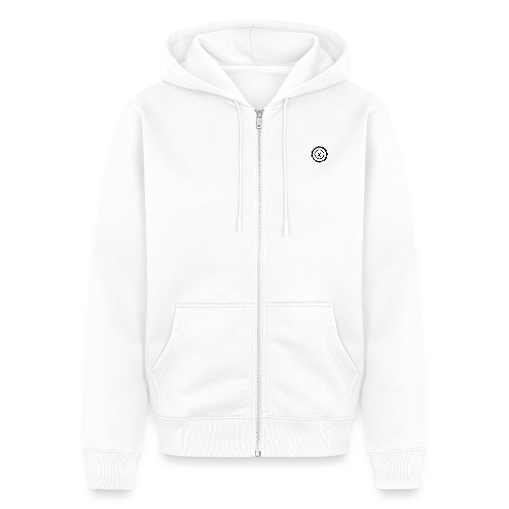 Men's Premium Hooded Jacket - white