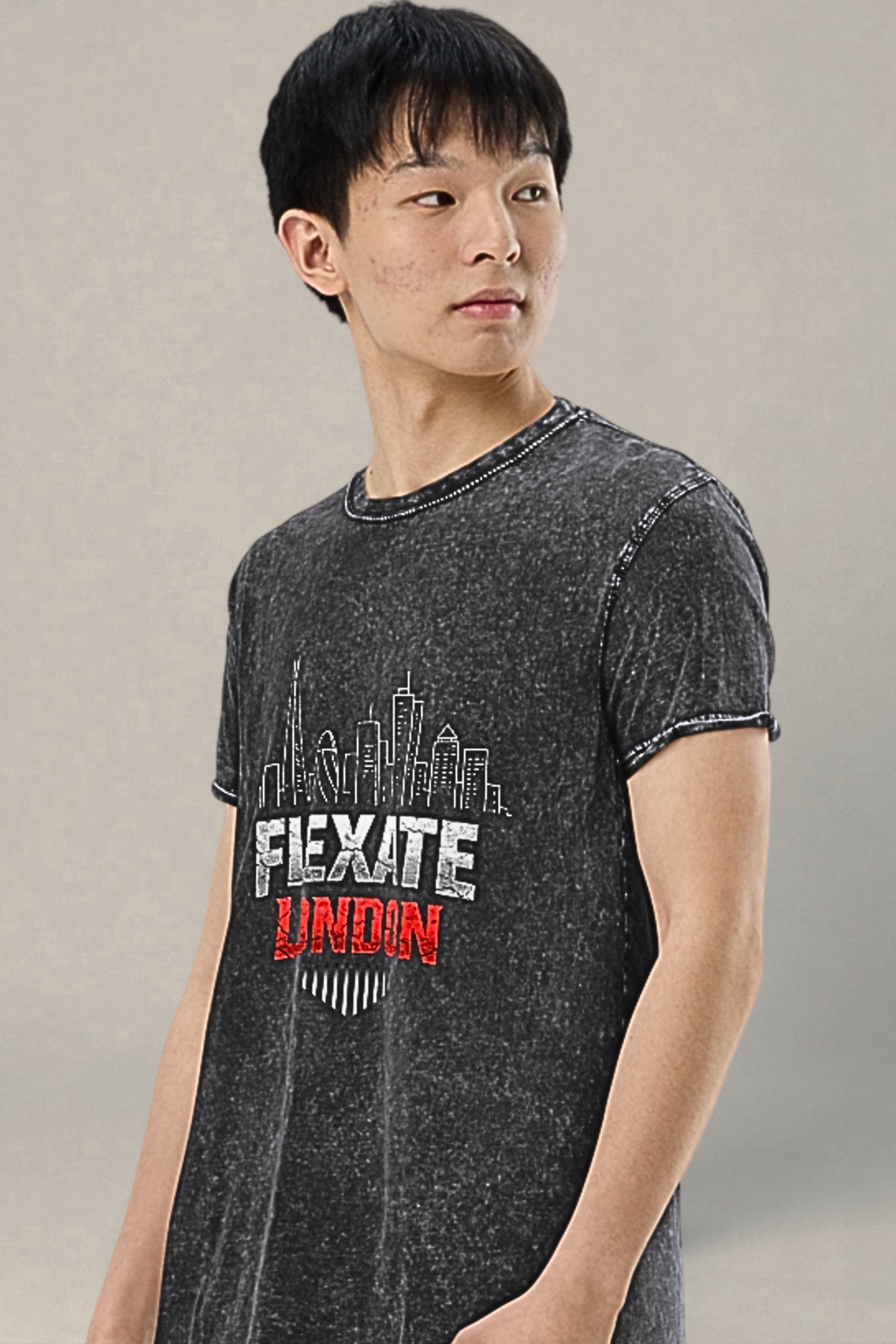 Flexate London Men's - Denim T-Shirt 01