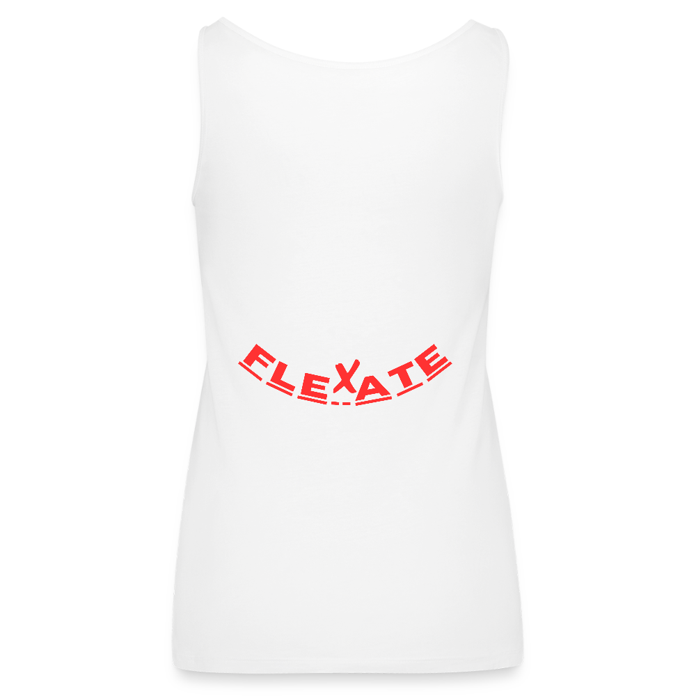 Women’s Premium Tank Top - white
