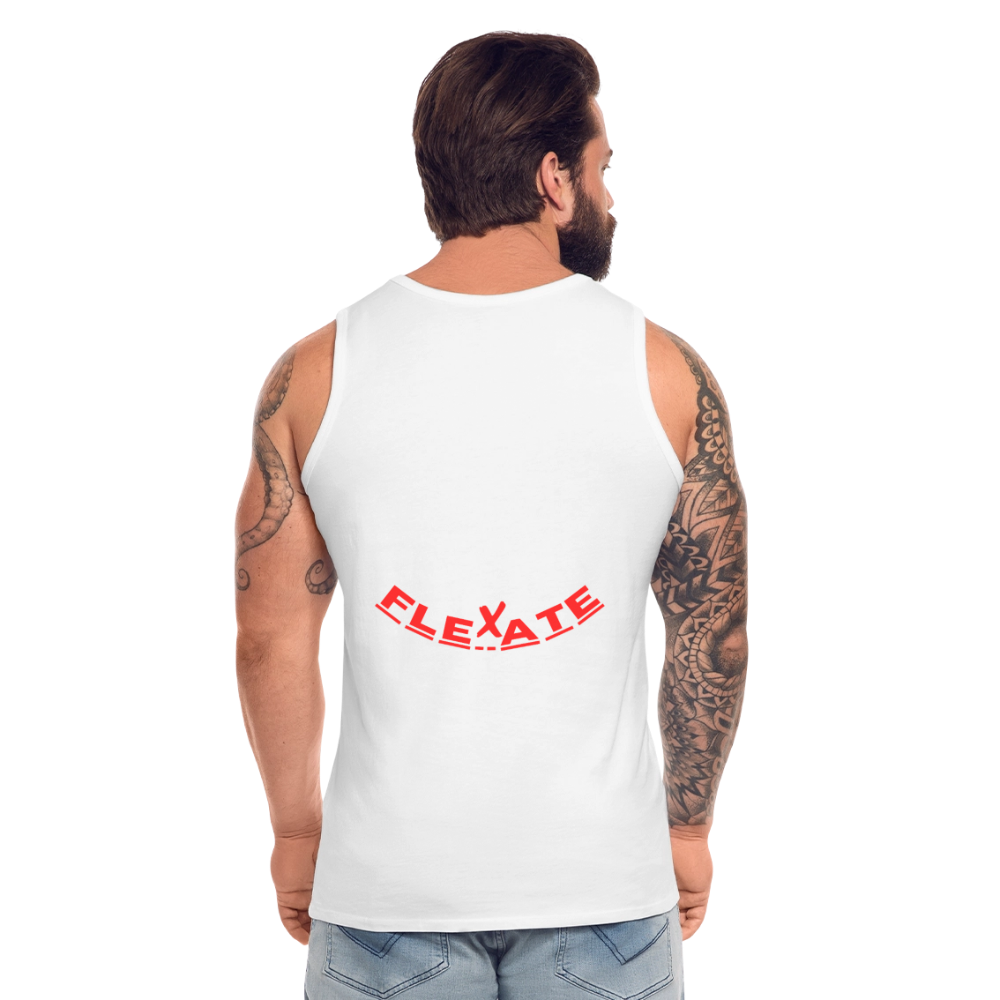 Men’s Premium Tank Top - white