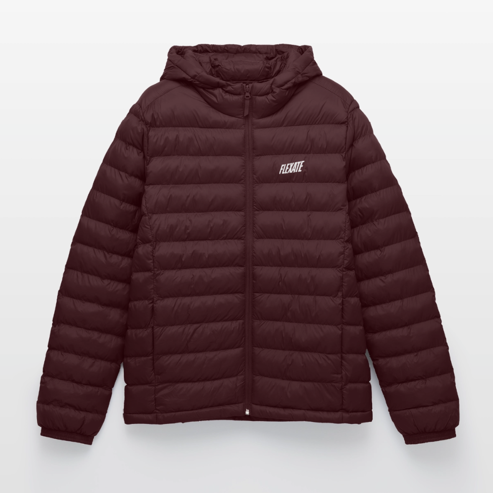 LIGHTWEIGHT Men's Puffer Winter Jacket Stanley/Stella - maroon