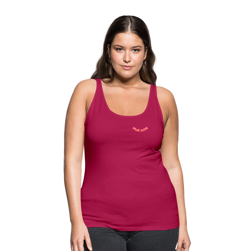 Women’s Premium Tank Top - dark pink